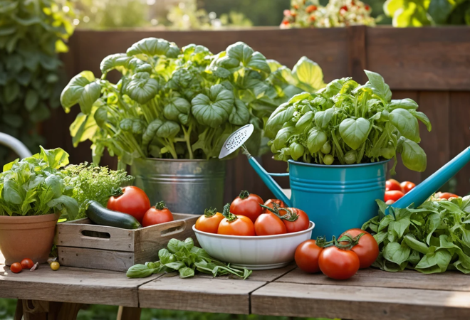 Grow a garden recipes: fresh ideas to cook & thrive